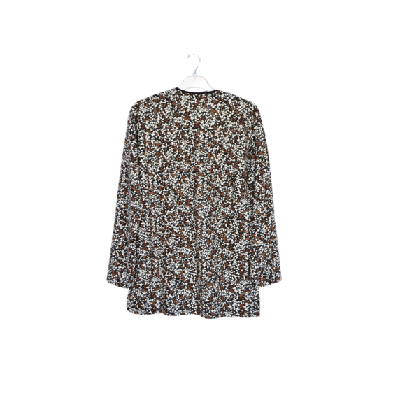 Anne Model bluz Kadın uzun kol iki iplik kalın bluz 6838 -08 - 2