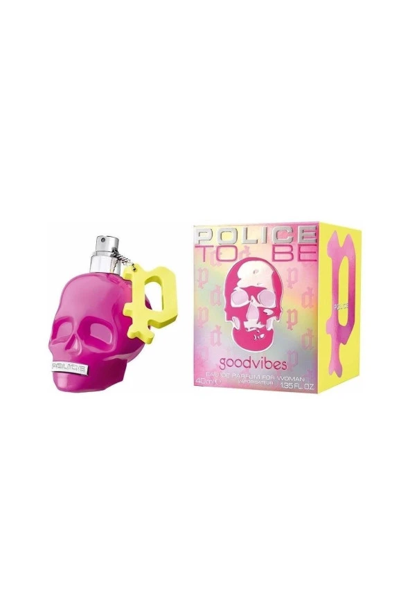 Police To Be Goodvibes For Woman EDP 40 ml - 2