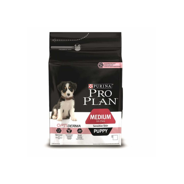 Purina Pro Plan Puppy Sensitive Skin Somonlu Orta Irk Yavru Köpek Maması 12 Kg
