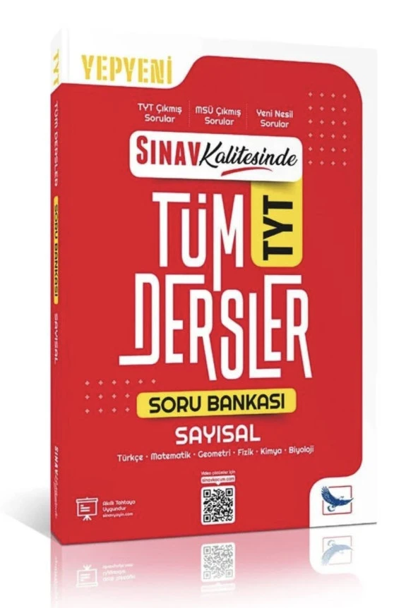 Sınav Kalitesinde TYT SAYISAL Tüm Dersler Soru Bankası - Sınav Yayınları
