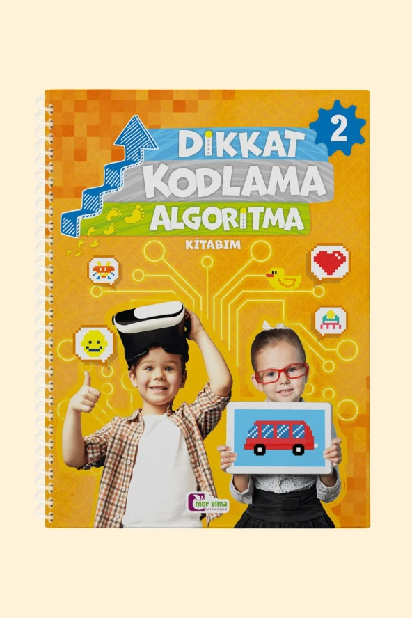 Okul Öncesi Çocuklar Için Dikkat Kodlama Algoritma Kitabım 2