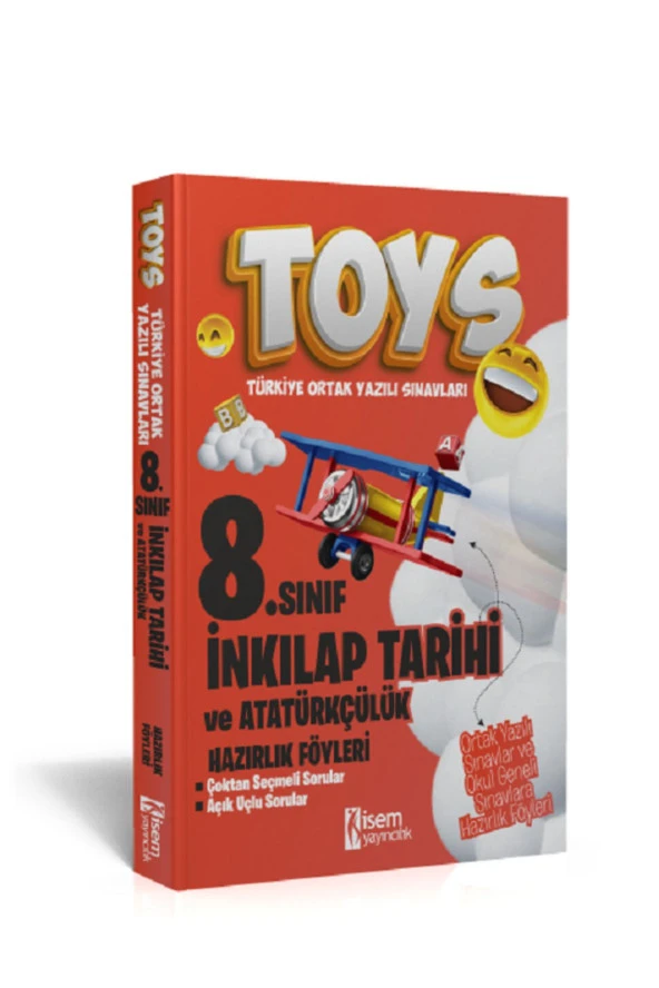 2024 TOYS 8. Sınıf İnkılap Tarihi ve Atatürkçülük Hazırlık Föyleri İsem Yayıncılık