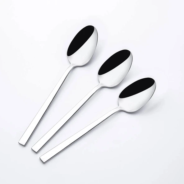 Nehir Dalyan Sade 6lı Tatlı Kaşık ürün görseli