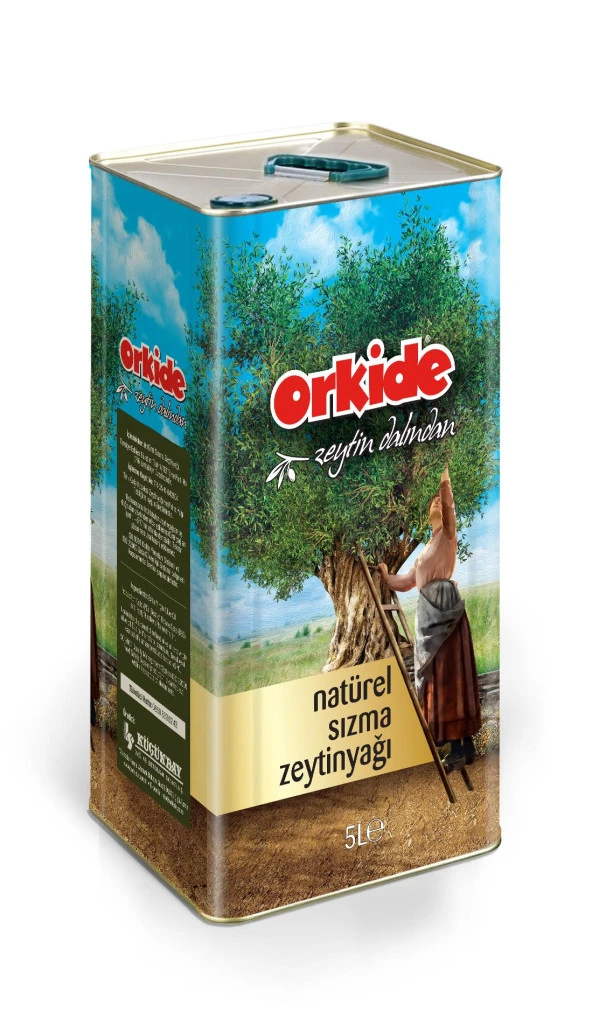 ORKİDE NATÜREL SIZMA ZEYTİNYAĞI 5 LT