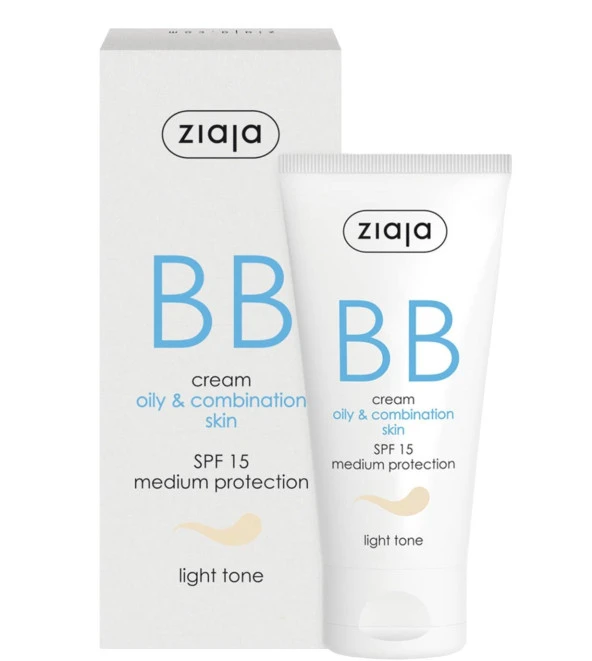 Zıaja Bb Krem Spf15 Lıght Açık Ton Yağlı Ciltler 50 Ml