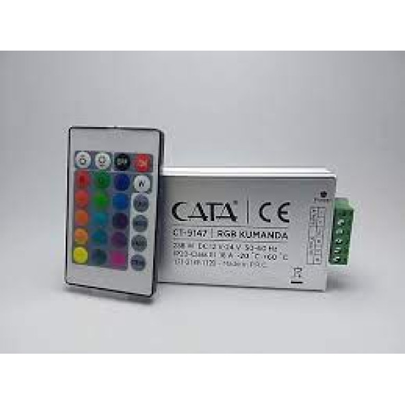 Cata Ct-9147 Rgb Rf Kumanda Modül 18 Amper 288W 20 Metre Şerit Led İçin