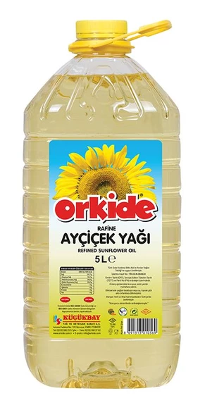 ORKİDE AYÇİÇEK YAĞI 5 LT