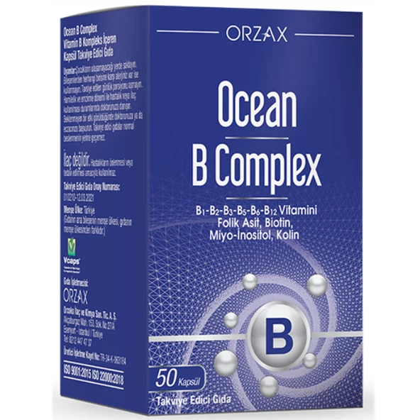 Ocean B Complex 50 Kapsül