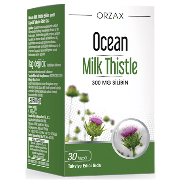 Ocean Milk Thistle 30 Kapsül