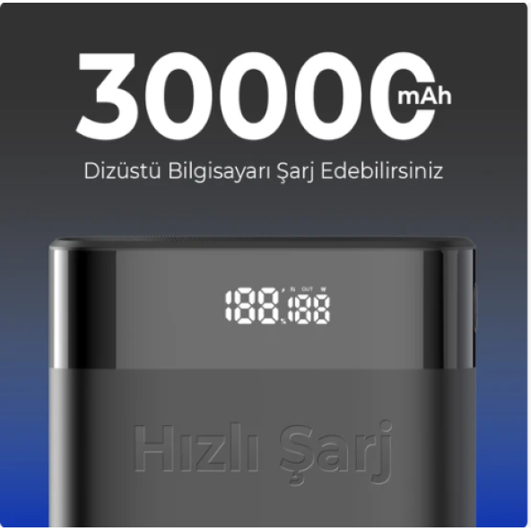 BİX PB140W 30000mAh 140W 2 Type-C PD Powerbank - 7