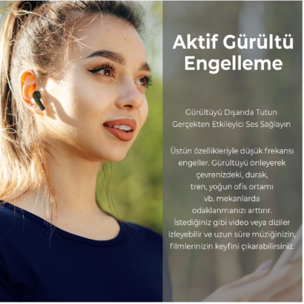 BİX TW4 Soundcraft BT 5.3 ENC TWS Kablosuz KULAKLIK - 4