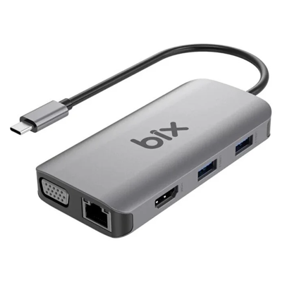 BİX BX17HB 9 in 1 USB TYPE-C MULTIPORT DOCK - 2