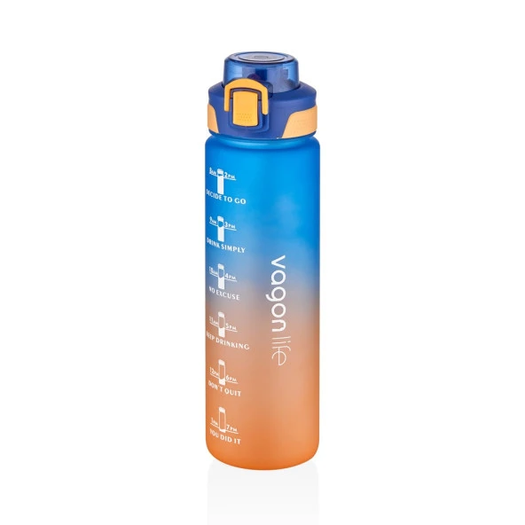 Vagonlife VGN2310 1000ml Mavi Tritan Matara