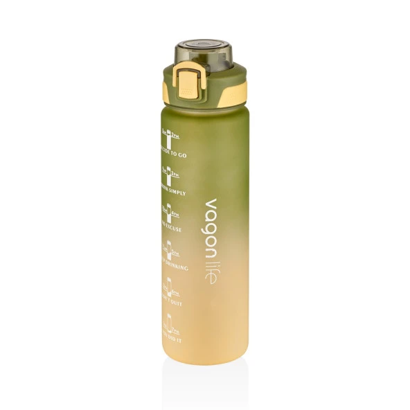 Vagonlife VGN2310 1000ml Yeşil Tritan Matara