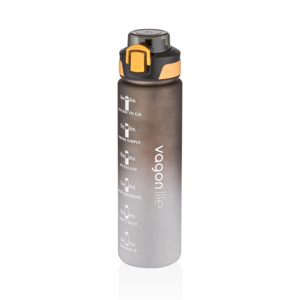 Vagonlife VGN2310 1000ml Siyah Tritan Matara
