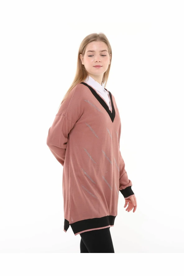 Morden Tunik - Vizon - 3
