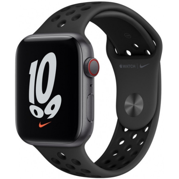 Apple Watch Nike Se Gps + Cellular, 44MM Space Grey Aluminium Case With Anthracite/black Nike Sport Band - MKT73TU/A