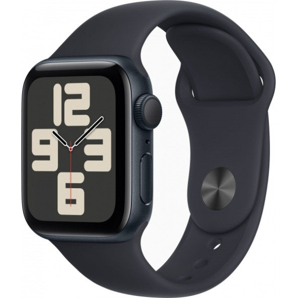 Apple Watch SE 2.Nesil (2023) GPS 40mm Midnight Aluminium Case with Midnight Sport Band - S/M