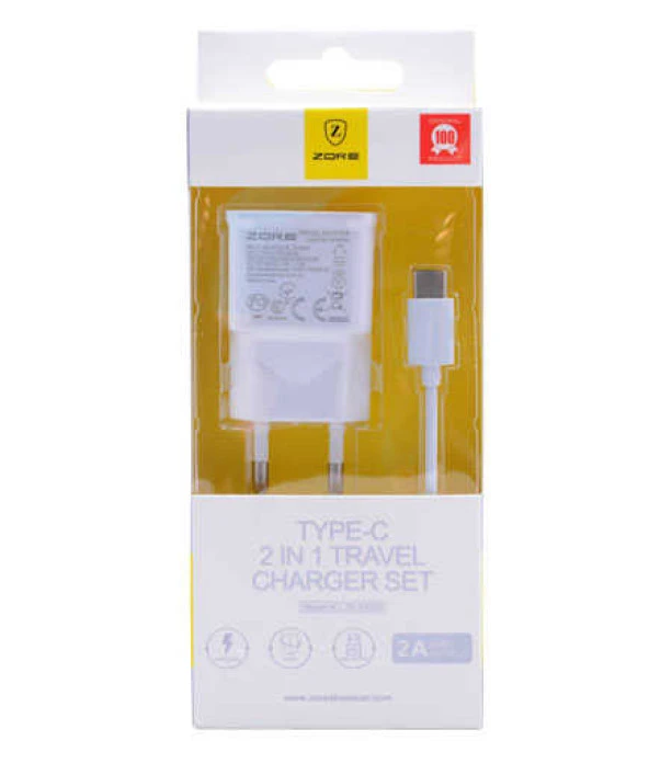 Zore Gold Type-C Charger Set Z-03