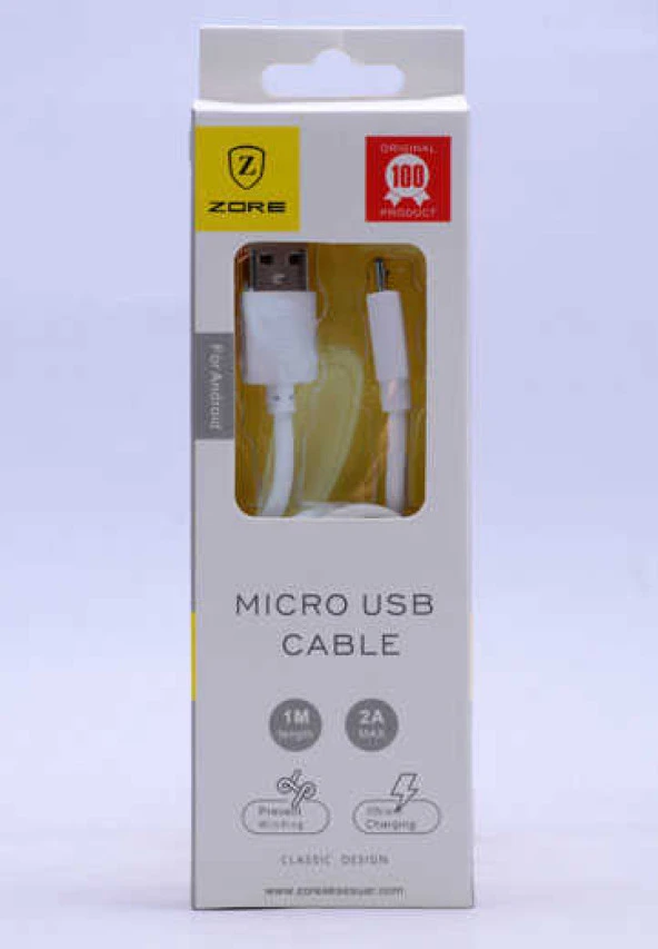 Gold Micro Usb Kablo Z-05