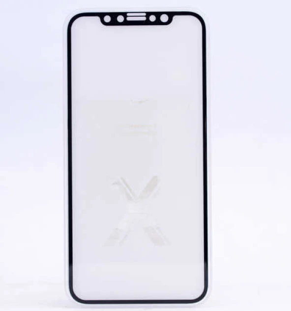 Apple iPhone X Temperli Cam Full Ekran Koruyucu KKD - 6