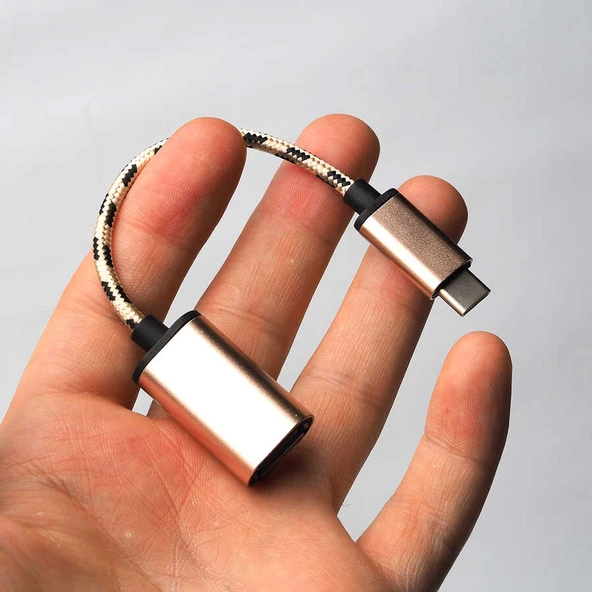 Kablolu Metal Type-C Otg - 2