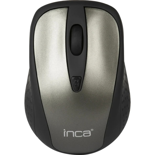 INCA IWM-213TG Nano Alıcılı Kablosuz 2.4Ghz Gri Mouse ürün görseli 1