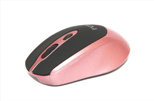 INCA IWM-396GT Nano Alıcılı Kablosuz 1600dpi ROSE GOLD Sessiz Mouse - Resim 2