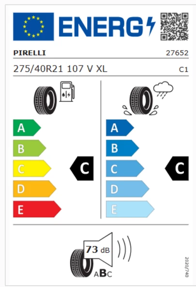 Pirelli Scorpion Verde All Season (VOL)  275/40R21 107V XL M+S 4x4 4 Mevsim Lastiği (Üretim Yılı: 2021) - Resim 3