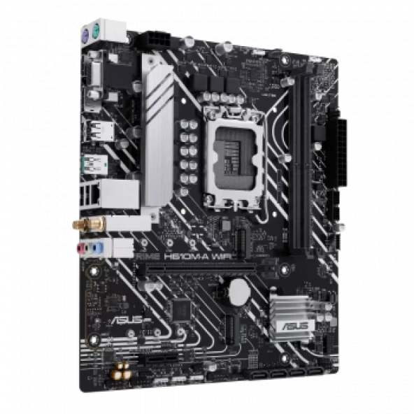 ASUS PRIME H610M-A WIFI DDR5 5600MHz M.2 HDMI mATX 1700p - 5