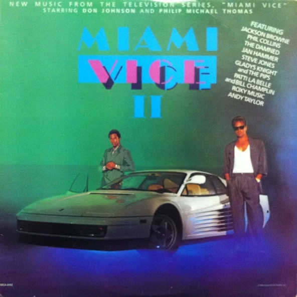 Miami Vice II New Music From The Television Series soft rock tarz plak alithestereo