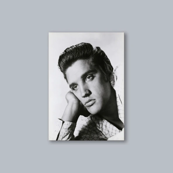 Elvis Presley: Rock'ın Kralı Kanvas Tablo