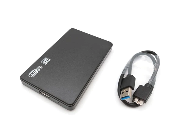 500Gb Usb 3.0'' Sıfır Kutulu Taşınabilir Harici Siyah Disk