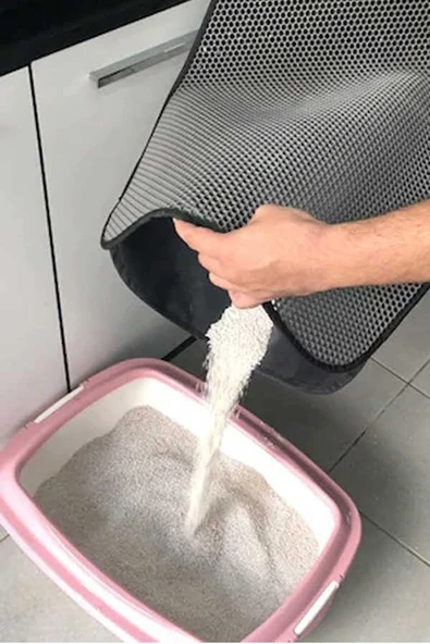 Lux Kedi Kumu Toplama Paspası 60*45 cm* - 1