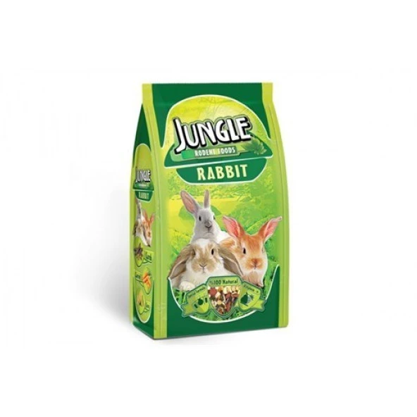 Jungle Tavşan Yemi 500 Gr