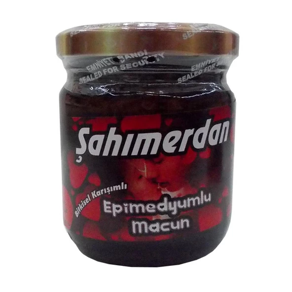 Şahımerdan Ballı Bitkisel Macunu 240Gr Özel Üretim Kırmızı Kapak - 2
