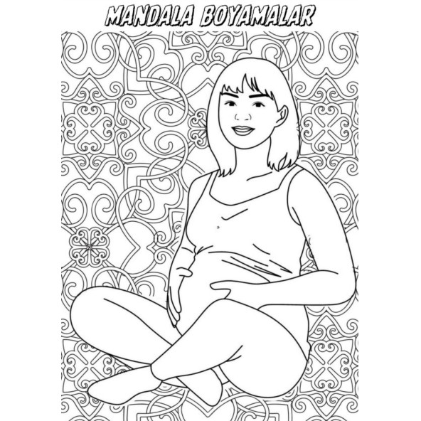 Hamile Kadınlar Boyama Kitap Seti (3 Kitap) - 7