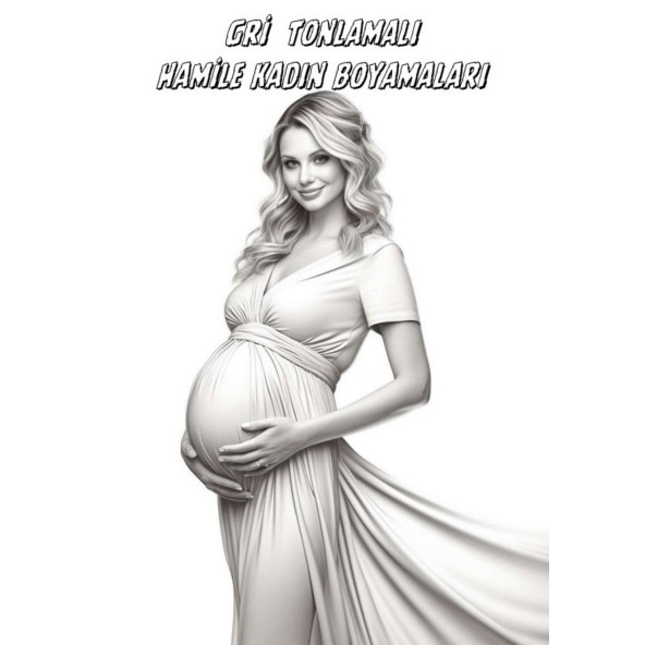 Hamile Kadınlar Boyama Kitap Seti (3 Kitap) - 8