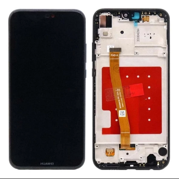 TELEKP20LITEORGINALSIYAH TELEFON EKRANI HUAWEI P20 LİTE ÇITALI ORGİNAL YENİLENMİŞ SİYAH