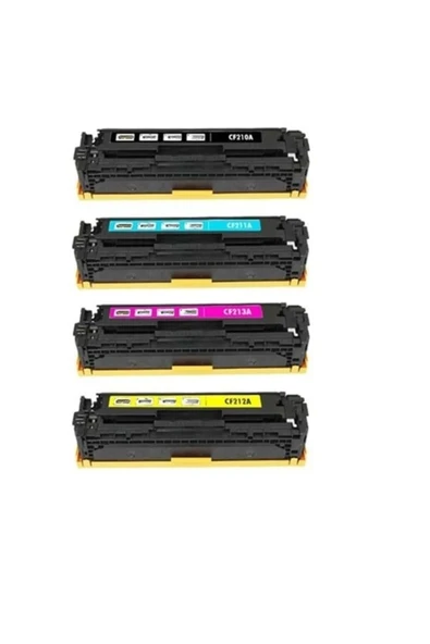 Hp Laserjet Pro 200 Color Mfp M276N Uyumlu Toner Takım / Hp 131A