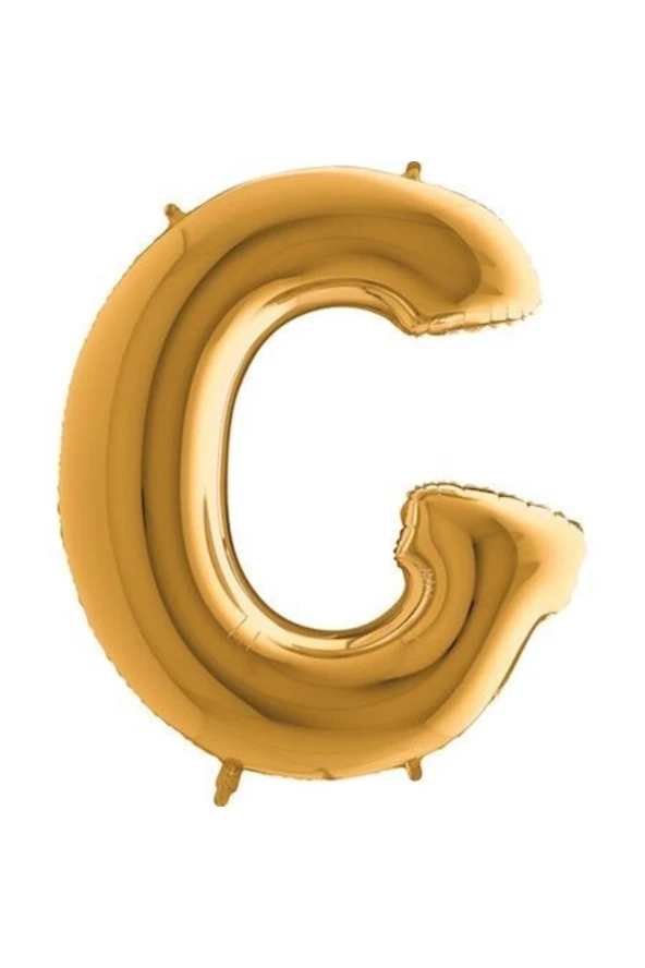 Harf Folyo Balon G Gold 40"(102cm)-