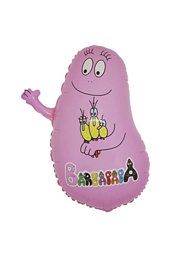 S.s Barbapapa Folyo Balon- 10 Adet 40 Inç 100 Cm