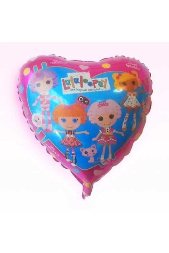 18'' Lalaloopsy Kalp Folyo Balon- 10 Adet