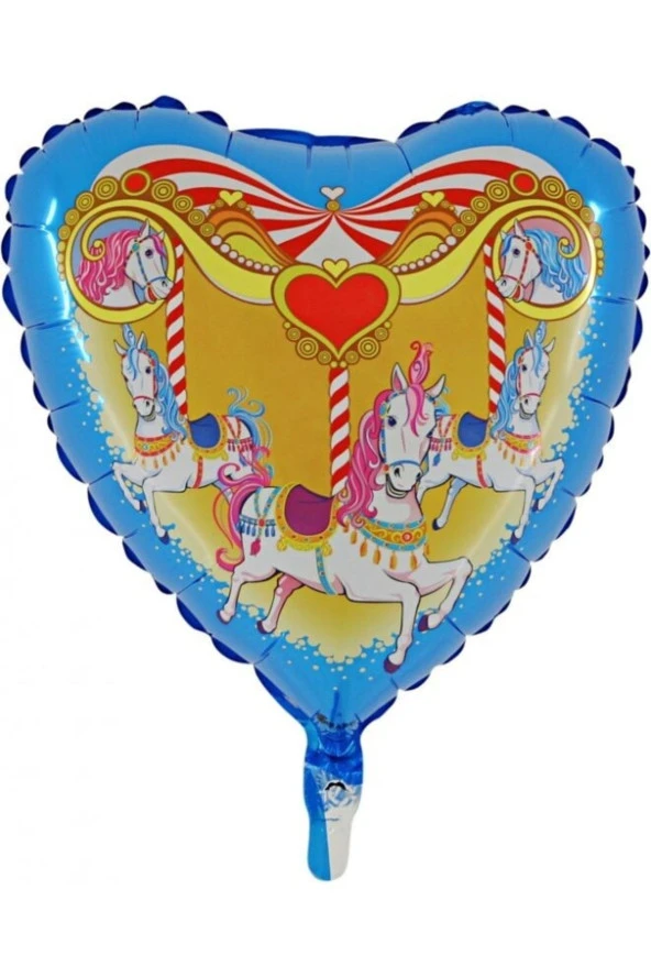 18'' Carousel Folyo Balon- 10 Adet