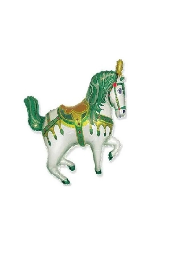 S.s- Horse Faır Green Balon (FM) 10 Adet - 1