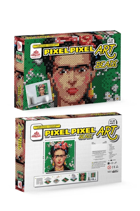 Yetişkin Boncuk Aktivite Seti(Frida Kahlo)-FRIDA ACTIVITY ARD BEADS