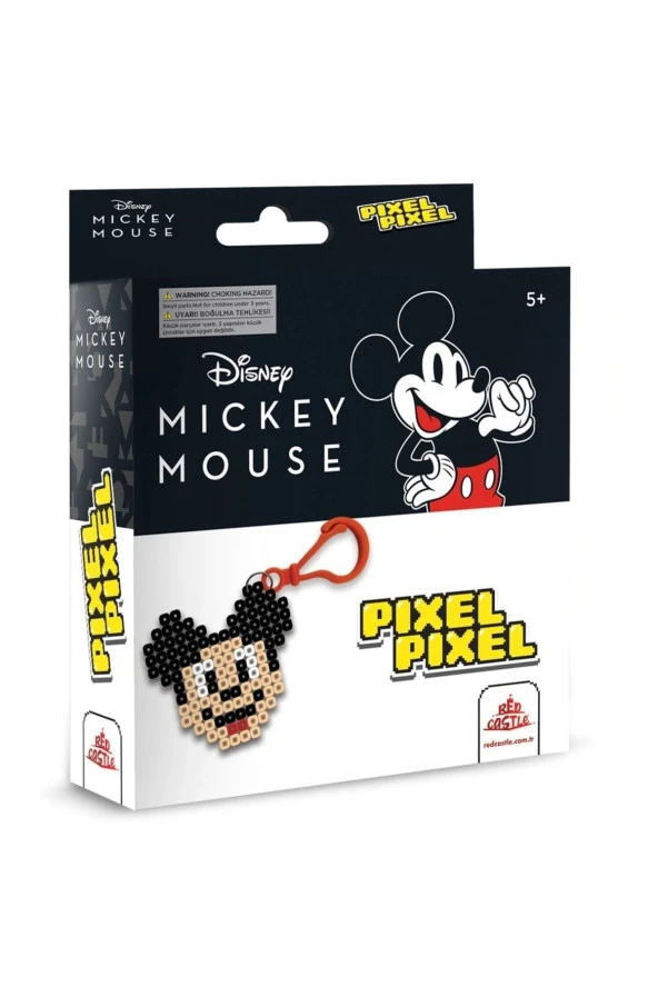 Disney Mickey Boncuk Ile Anahtarlık Yapma Seti- Bb14-04