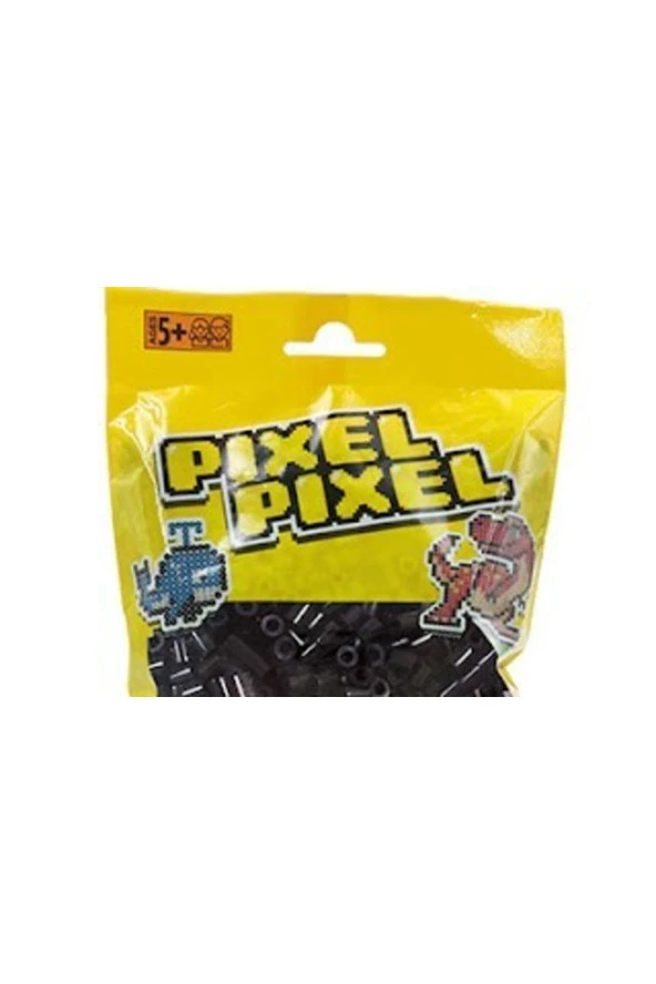 3000 Adet Midi Boncuk Siyah-Pixel Pixel PPB-3000-28 - 2