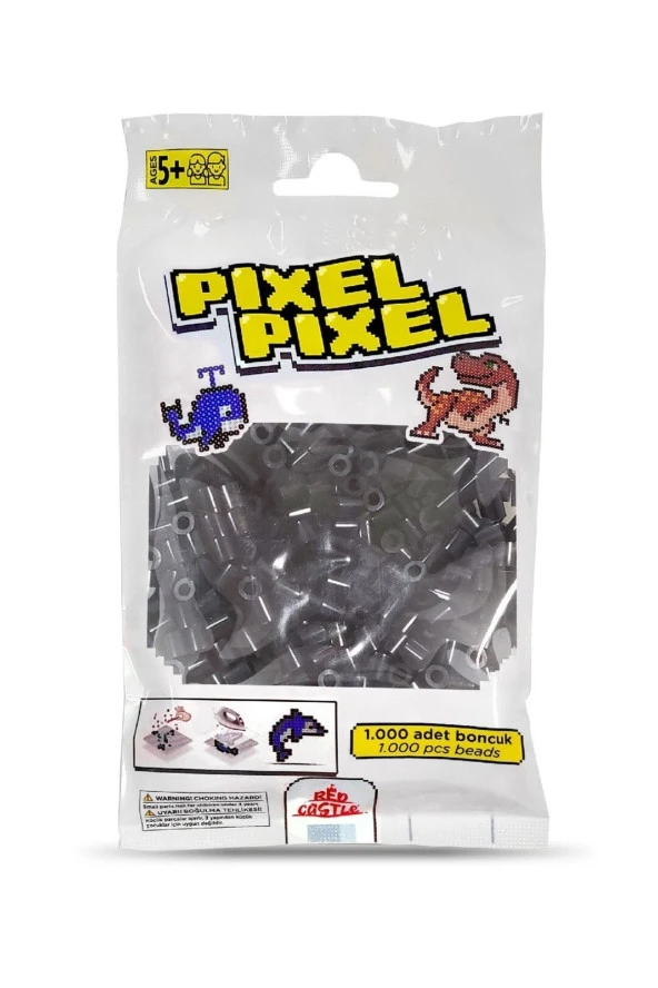 1000'lik Midi Boncuk Siyah-(black Actıvıty Beads-1000 Pcs)