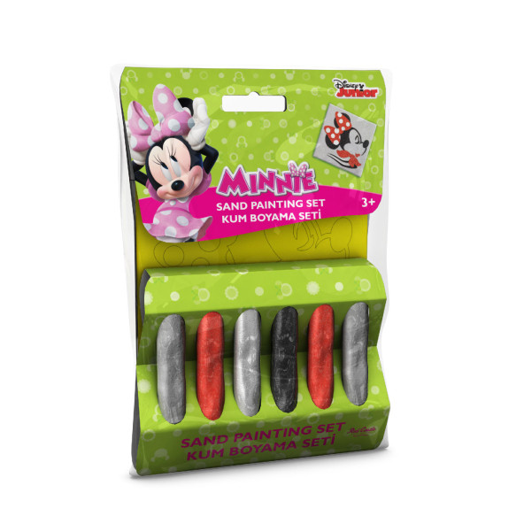 Disney Minnie Mouse Mini Kum Boyama Seti-Red Castle PM-04